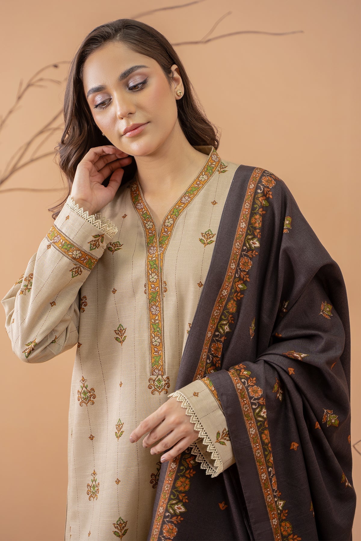Kayseria | Winter Khaddar 24 | C6071-2 - Ladies Clothes - Maria Faisal