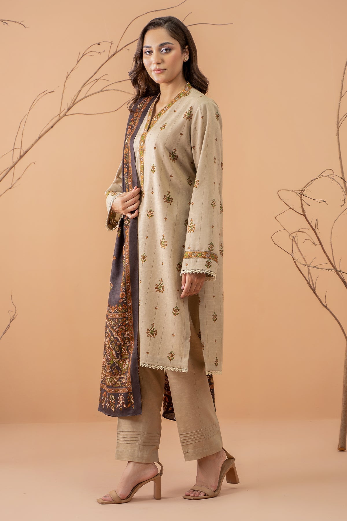 Kayseria | Winter Khaddar 24 | C6071-2 - Ladies Clothes - Maria Faisal