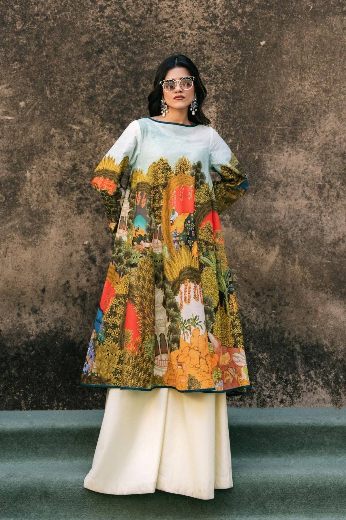 Fahad Hussayn | Lawn Banger | Chagatai by Maria Faisal - Registered Vendor of : Fahad Hussayn - type : Ladies Clothes - 100% original wedding dresses
