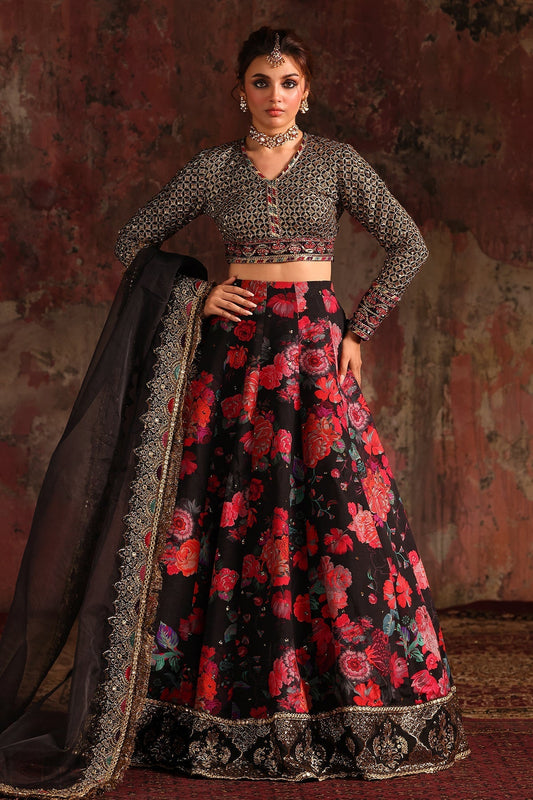 Charizma | Statement Formals | CMA - 5 - 05 - is Black dress from Charzima - Ladies Clothes - Maria Faisal