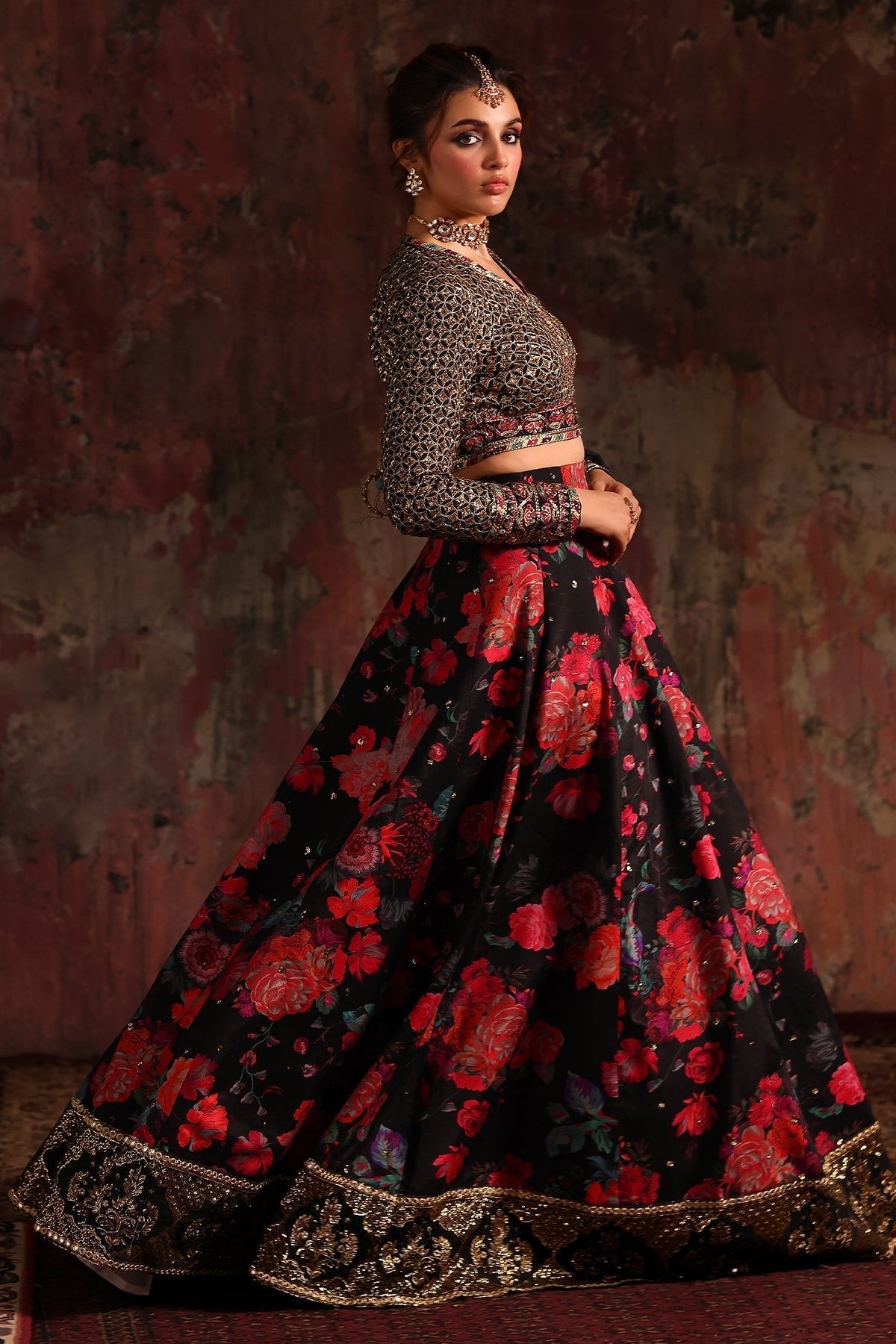 Charizma | Statement Formals | CMA - 5 - 05 - is Black dress from Charzima - Ladies Clothes - Maria Faisal