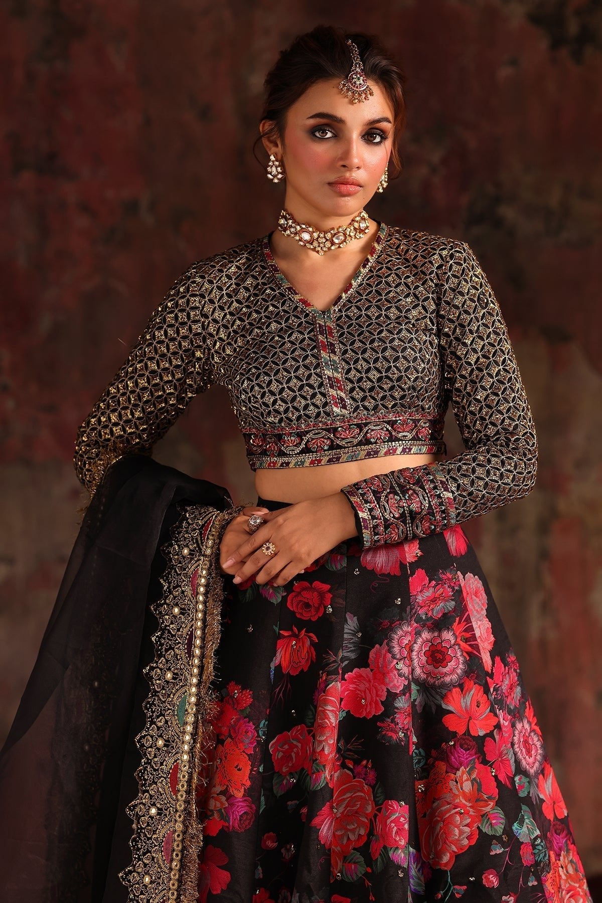 Charizma | Statement Formals | CMA - 5 - 05 - is Black dress from Charzima - Ladies Clothes - Maria Faisal