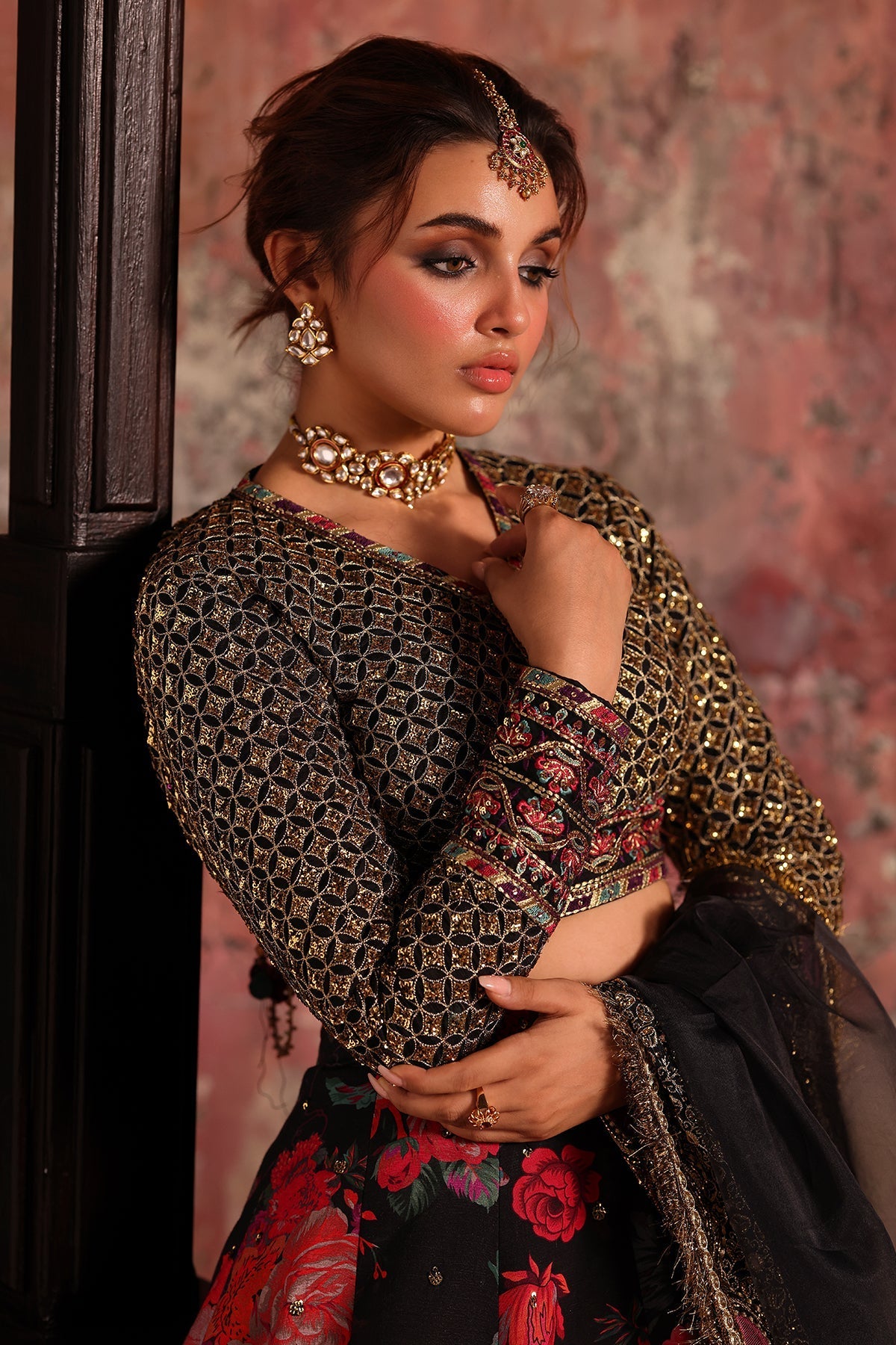 Charizma | Statement Formals | CMA - 5 - 05 - is Black dress from Charzima - Ladies Clothes - Maria Faisal