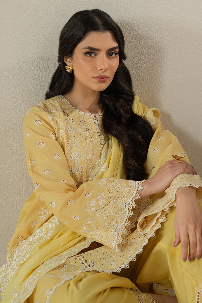 Cross Stitch | Chikankari Lawn 25 | ORCHID GEM - Ladies Clothes 