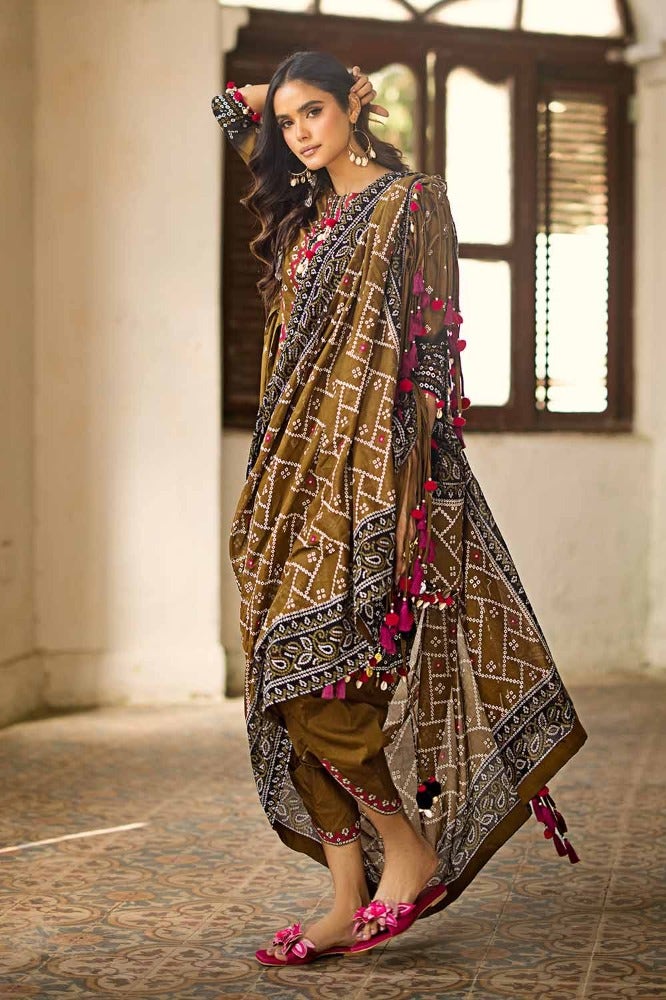 Gul Ahmed | Chunri Collection | CL-42034 - Maria Faisal
