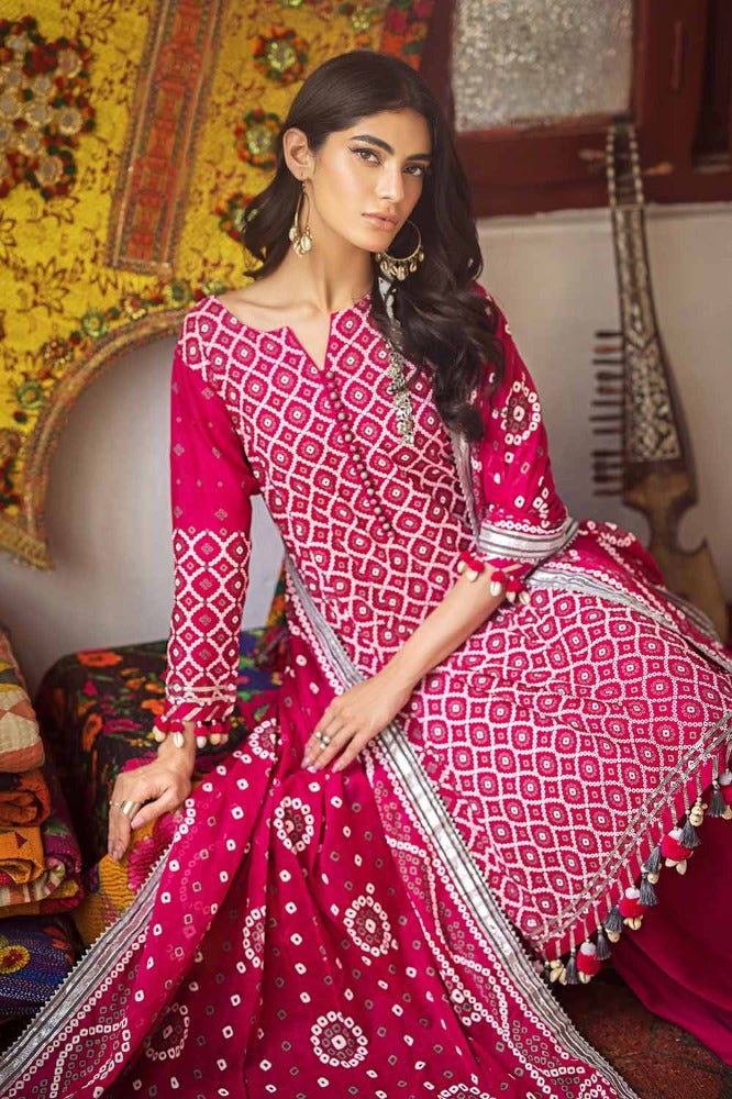 Gul Ahmed | Chunri Collection | CL-42008 B - Maria Faisal