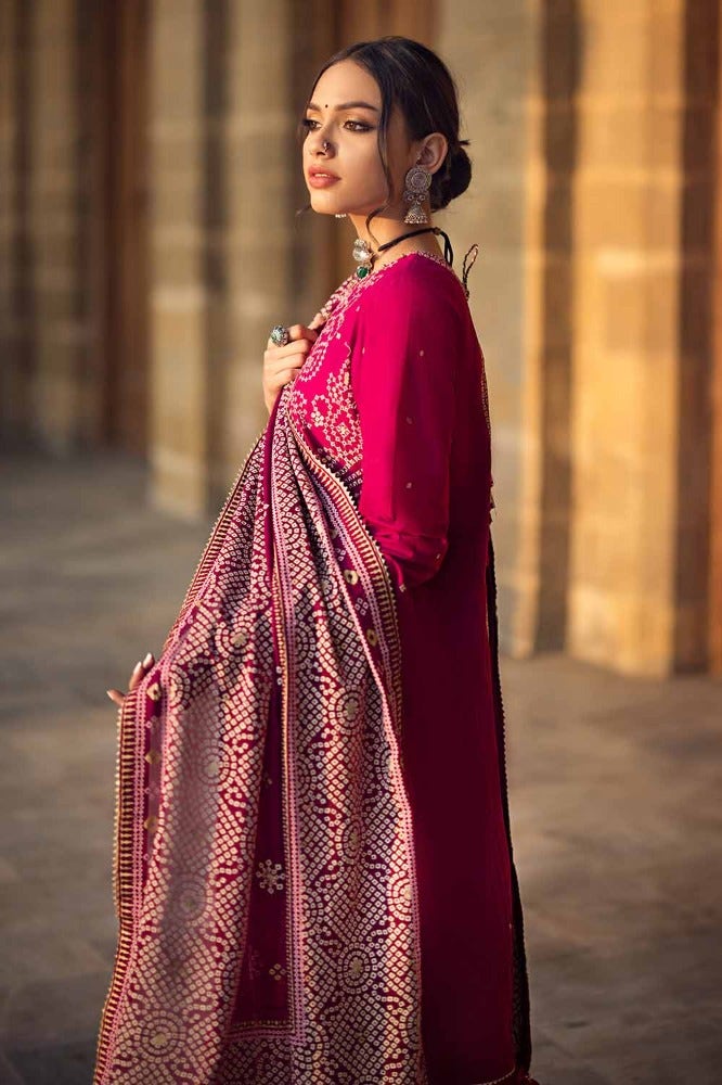 Gul Ahmed | Chunri Collection | BM-42005 - Maria Faisal