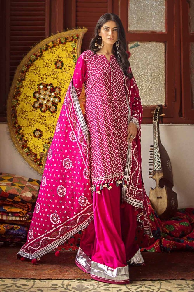 Gul Ahmed | Chunri Collection | CL-42008 B - Maria Faisal