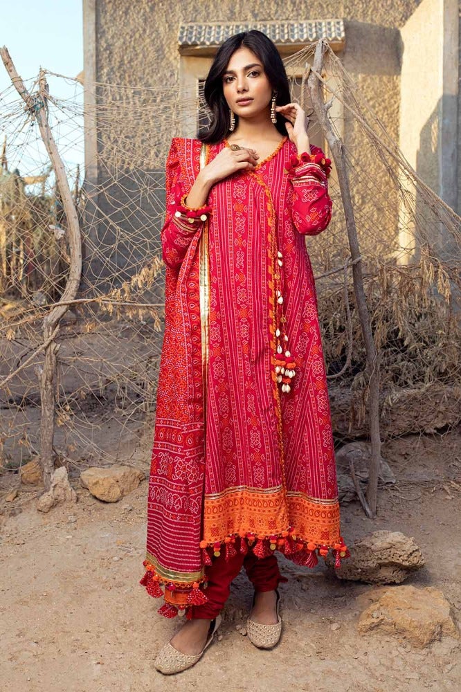 Gul Ahmed | Chunri Collection | CL-42009 - Maria Faisal