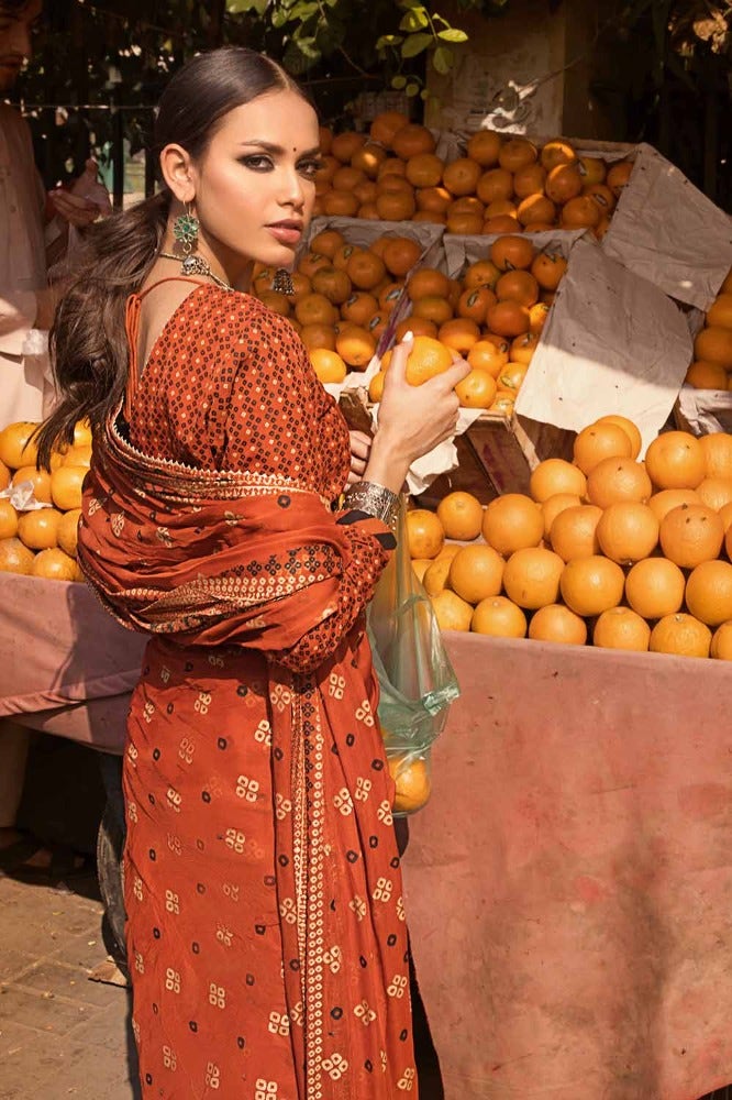 Gul Ahmed | Chunri Collection | PRS-42003 - Maria Faisal