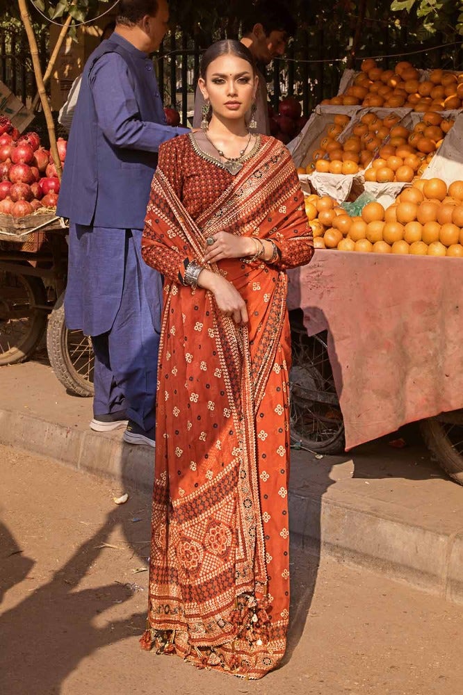 Gul Ahmed | Chunri Collection | PRS-42003 - Maria Faisal
