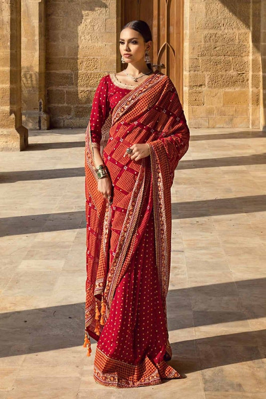 Gul Ahmed | Chunri Collection | PRS-42004 - Maria Faisal