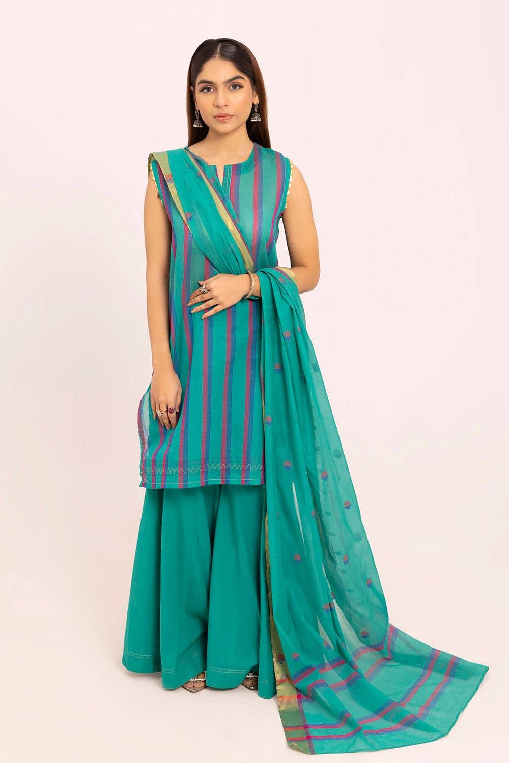 Gul Ahmed | Taara 25 | MJ-42034 by Maria Faisal - Registered Vendor of : Gul Ahmed - type : - 100% original wedding dresses
