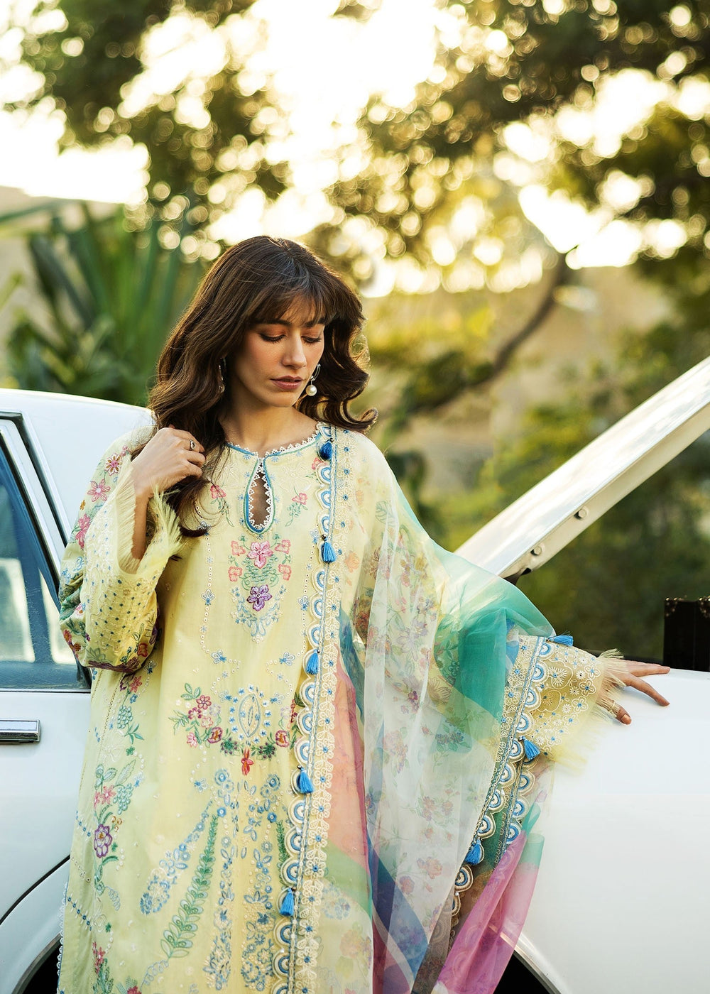 Sadaf Fawad Khan | Siraa Lawn 25 | MID SUMMER EVENING - B by Maria Faisal - Registered Vendor of : Sadaf Fawad Khan - type : Ladies Clothes - 100% original wedding dresses