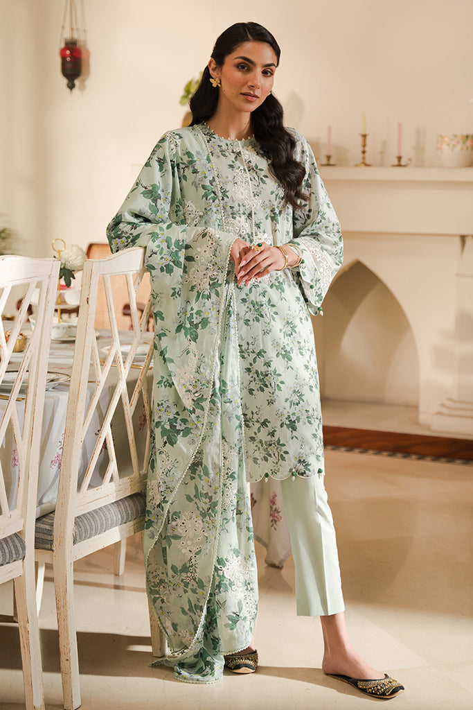 Cross Stitch | Eid Lawn 24 | SAGE SILT - Maria Faisal
