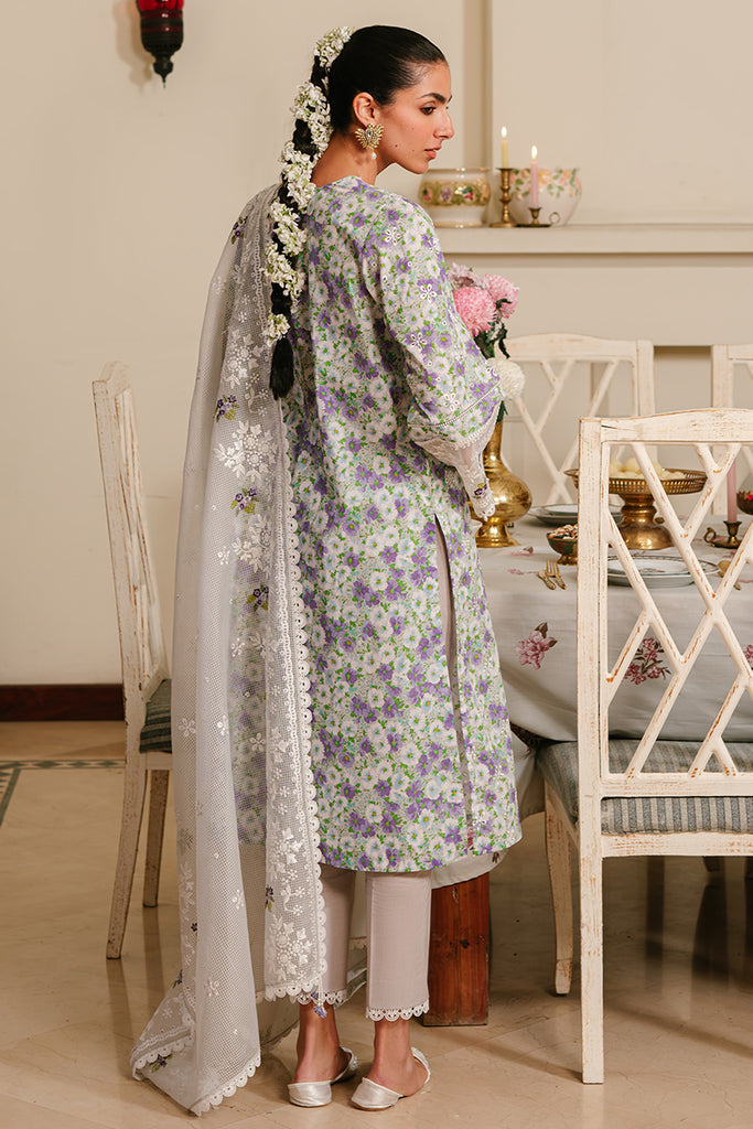 Cross Stitch | Eid Lawn 24 | LAVENDER STRETCH - Maria Faisal