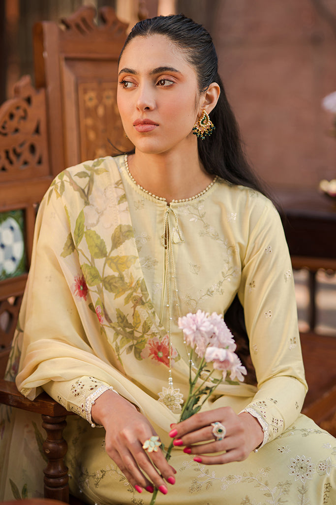 Cross Stitch | Eid Lawn 24 | SAPID FOLIATE - Maria Faisal
