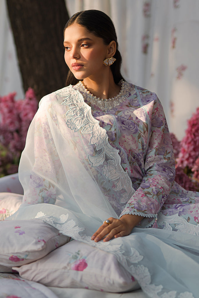 Cross Stitch | Eid Lawn 24 | TENDER BREEZE - Maria Faisal