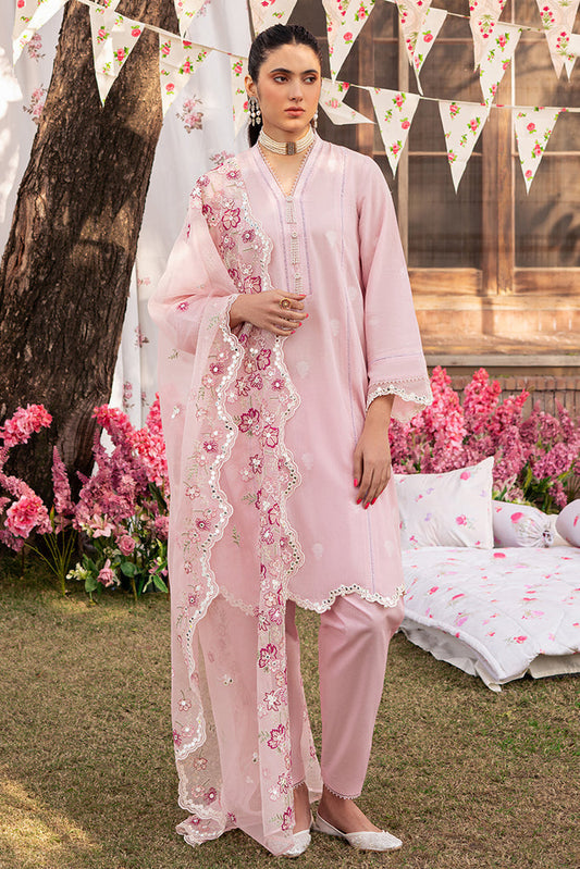 Cross Stitch | Eid Lawn 24 | CAMEO PINK - Maria Faisal