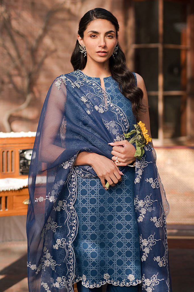 Cross Stitch | Eid Lawn 24 | ANTIQUE ROYAL - Maria Faisal