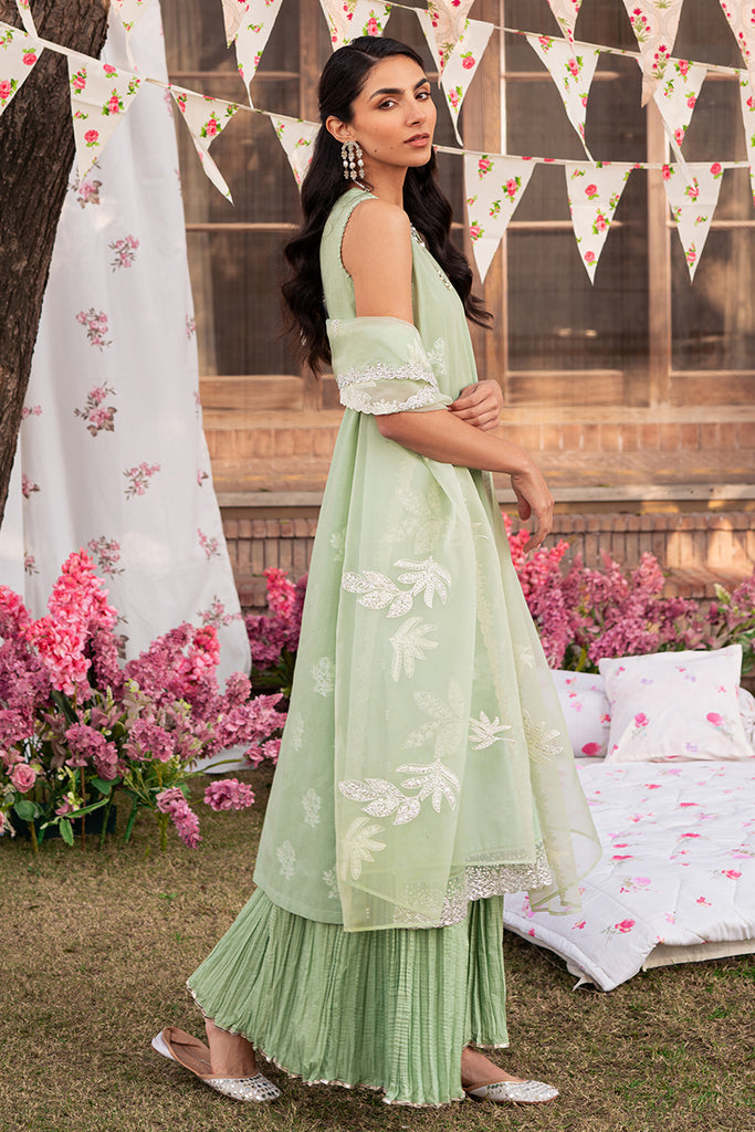 Cross Stitch | Eid Lawn 24 | CELADON SPRUCE - Maria Faisal