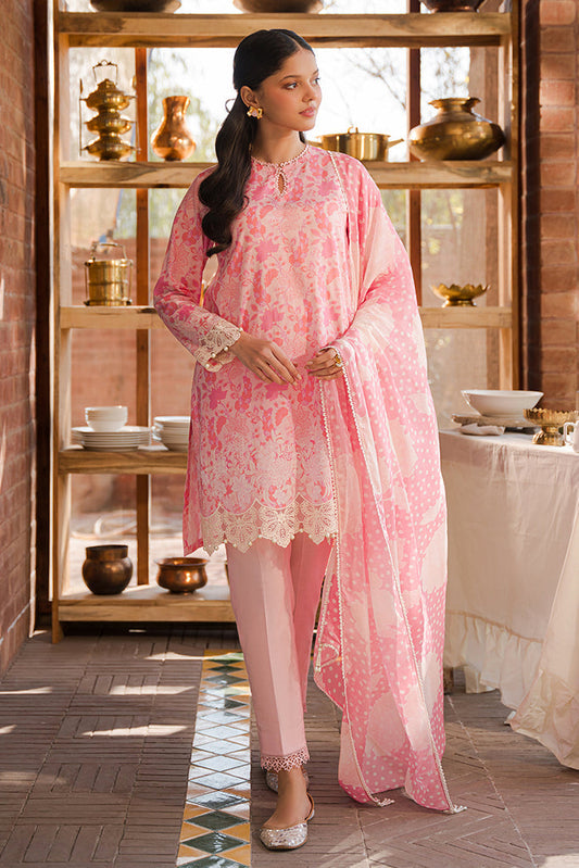 Cross Stitch | Eid Lawn 24 | ROSE GLINT - Maria Faisal