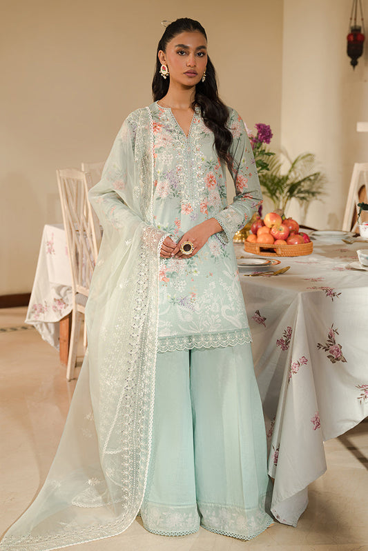 Cross Stitch | Eid Lawn 24 | PEARL FLORAL - Maria Faisal