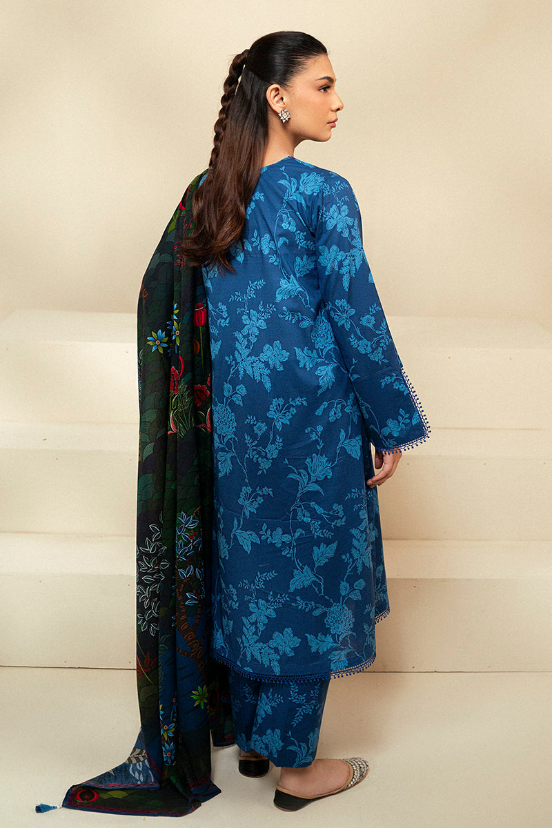 Cross Stitch | Daily Lawn 24 | TEAL OAKLEY-3 PIECE LAWN SUIT - Ladies Clothes - Maria Faisal