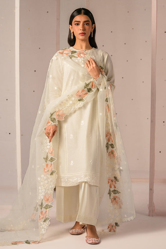 Cross Stitch | Mahiri Embroidered Collection 24 | MINTY MIST - Ladies Clothes - Maria Faisal