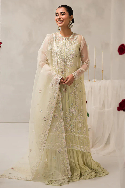 Cross Stitch | Luxe Atelier 24 | Pearl Mist - Ladies Clothes - Maria Faisal