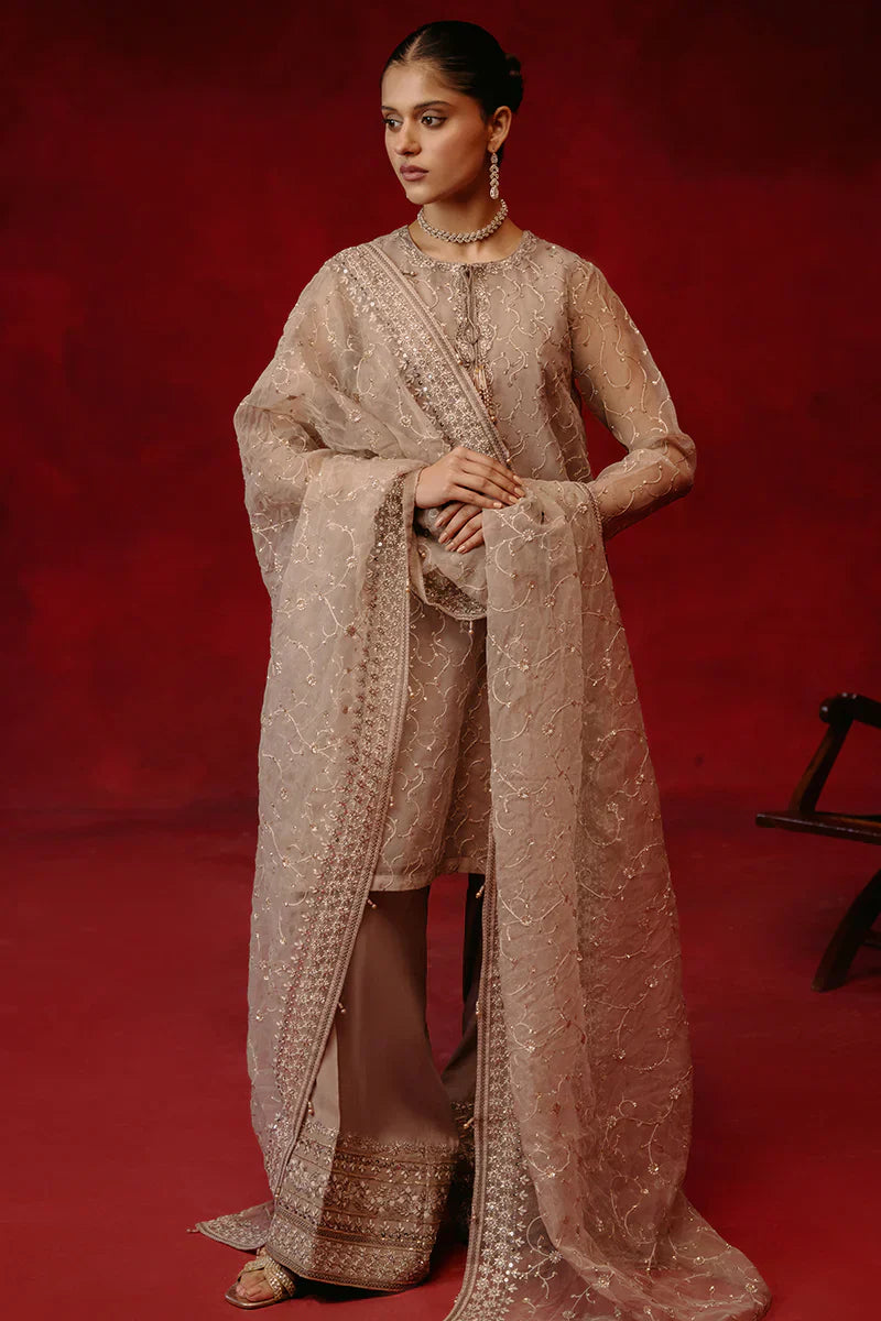 Cross Stitch | Luxe Atelier 24 | Opulence Tint - Ladies Clothes - Maria Faisal