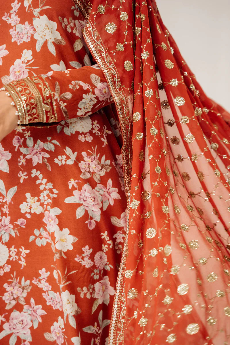 Cross Stitch | Luxe Atelier 24 | Crimson Glow - Ladies Clothes - Maria Faisal