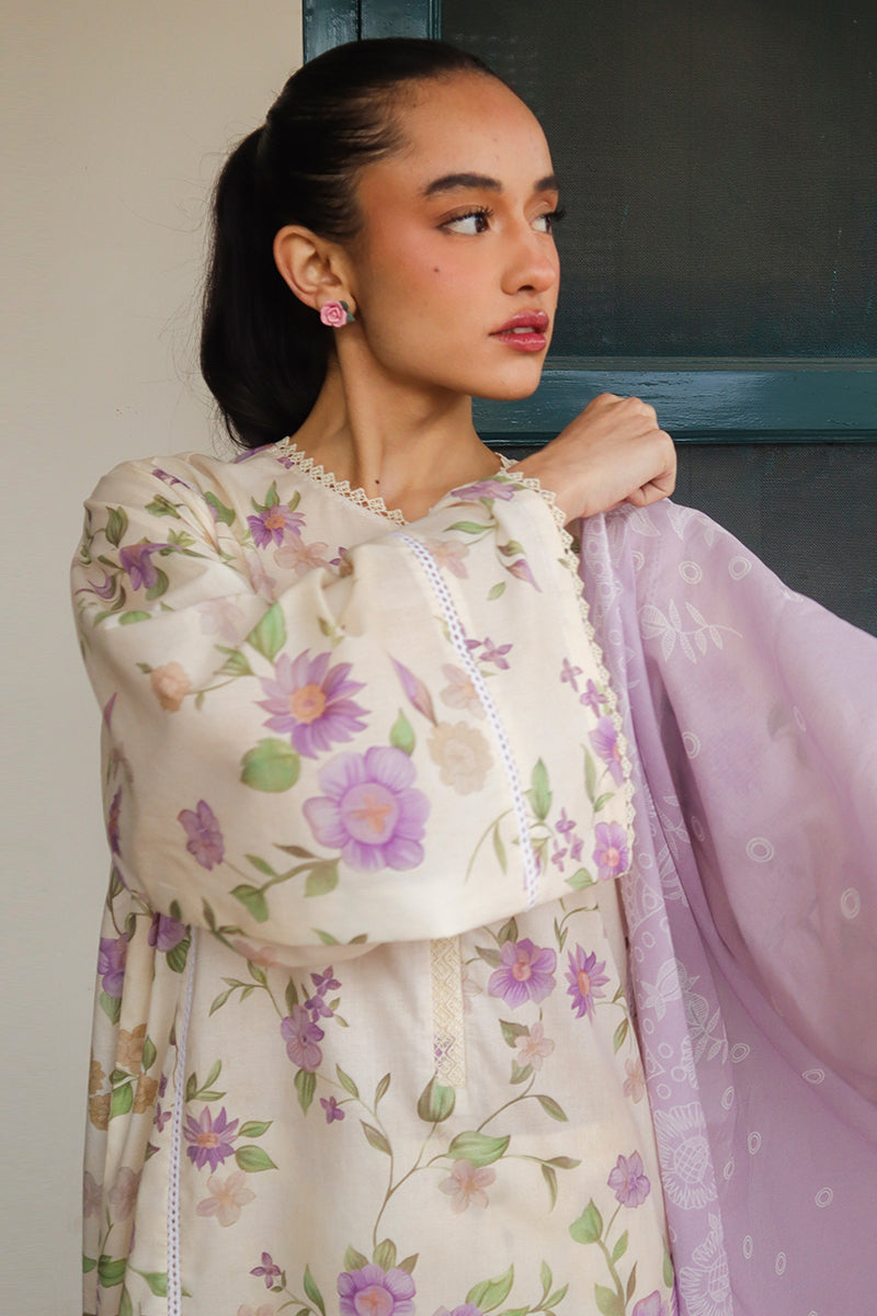Cross Stitch | Printed Lawn | ROSEATE MUSE - Ladies Clothes - Maria Faisal