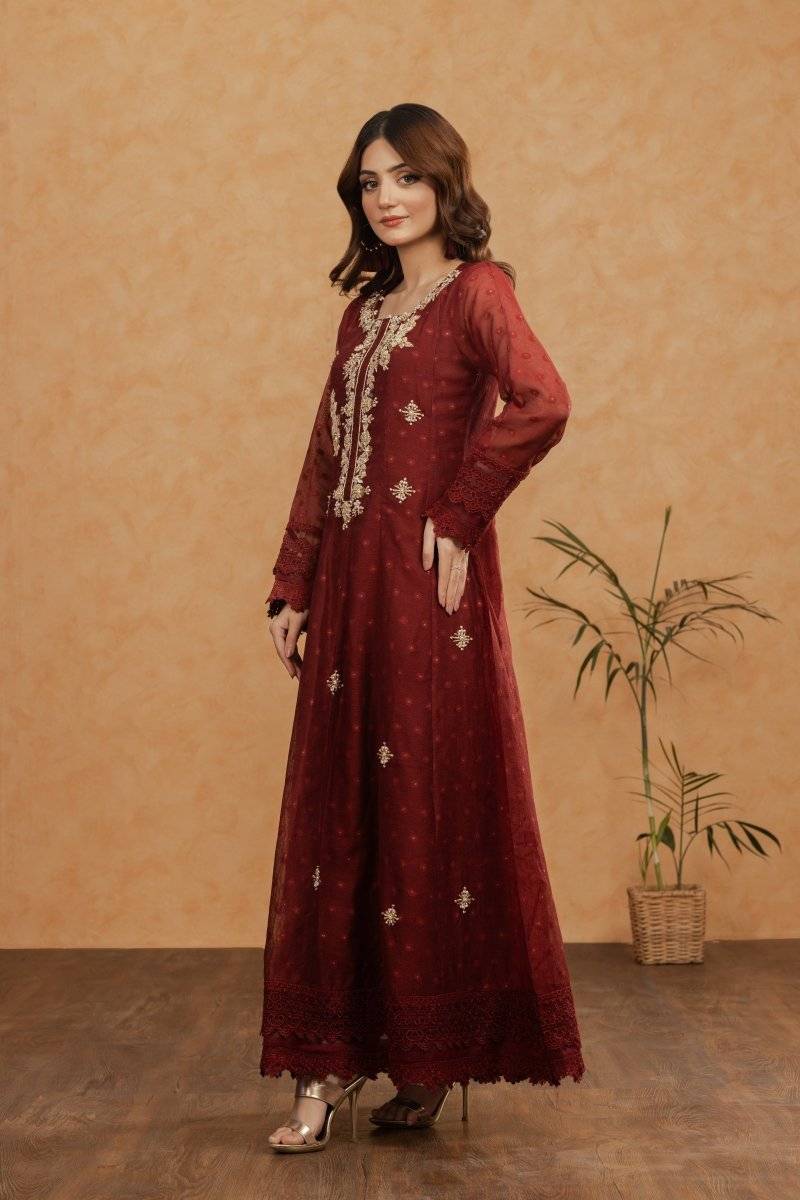 Panache | Pret | Crown by Maria Faisal - Registered Vendor of : Panache By Mona - type : Ladies Clothes - 100% original wedding dresses