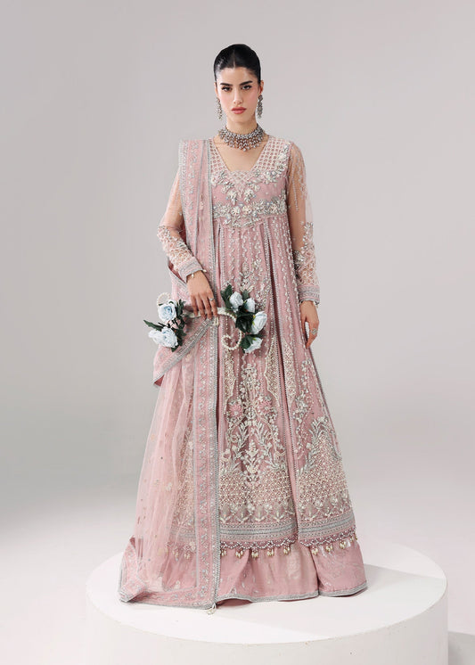 Sardinia | Lamore Luxury Handwork Edit 25 | Lilac luxe - Wedding Dress - available at Maria Faisal in UK and USA.