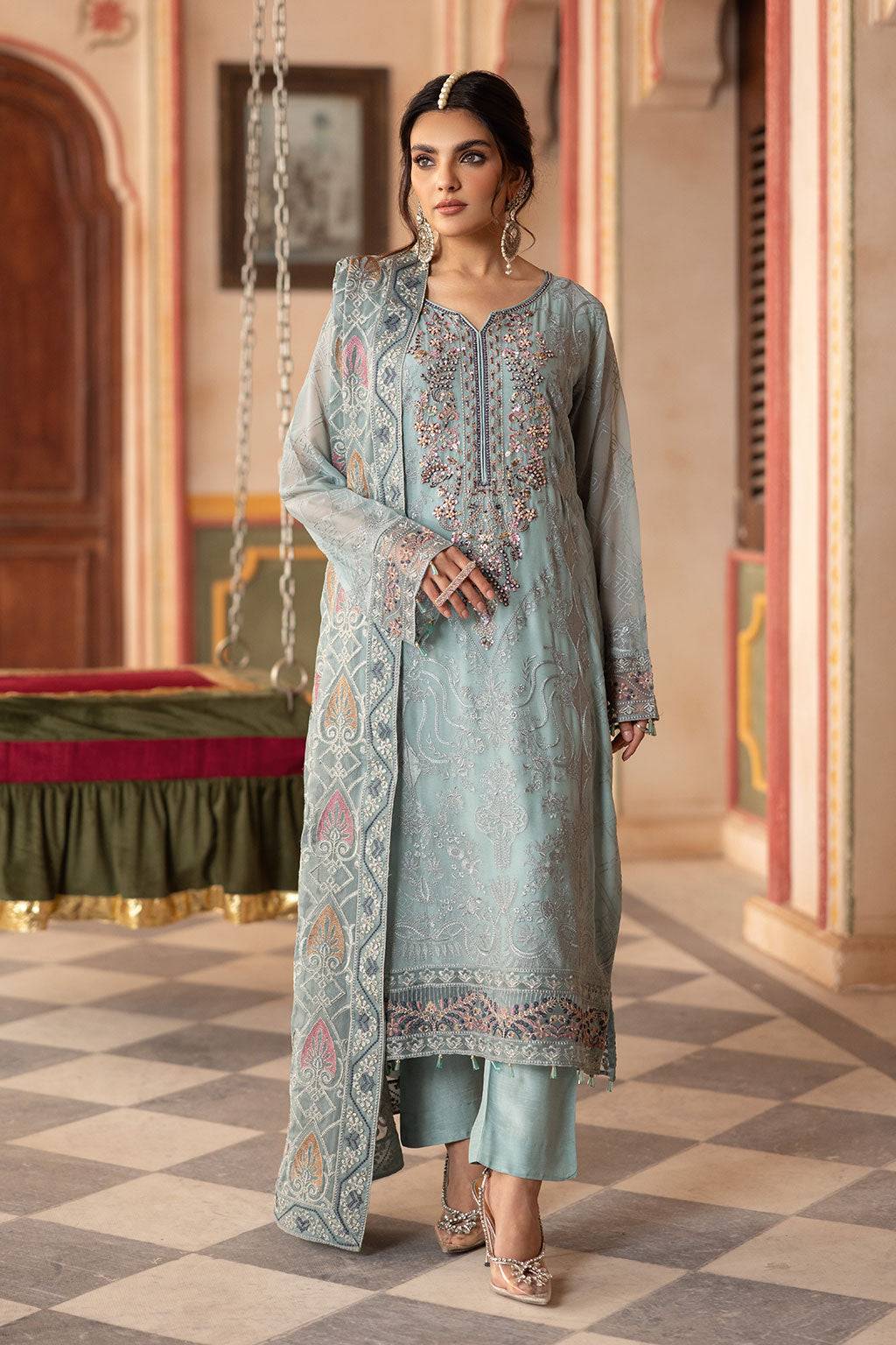 Ramsha | Dastan Formals | T-302 by Maria Faisal - Registered Vendor of : Ramsha - type : Ladies Clothes - 100% original wedding dresses