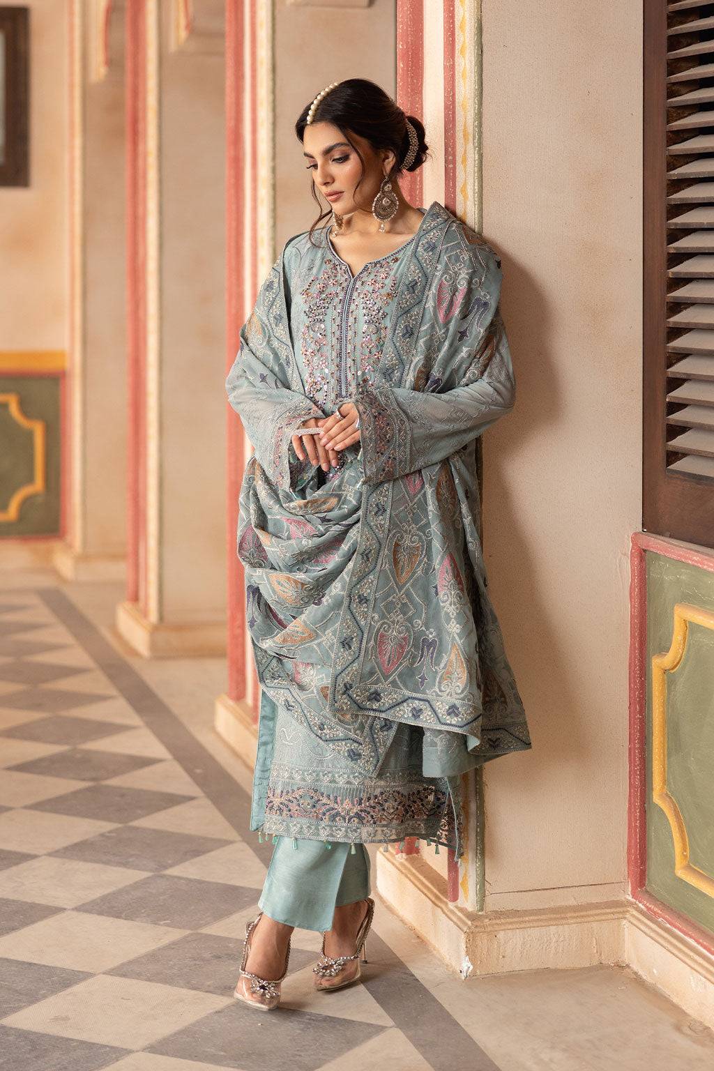 Ramsha | Dastan Formals | T-302 by Maria Faisal - Registered Vendor of : Ramsha - type : Ladies Clothes - 100% original wedding dresses