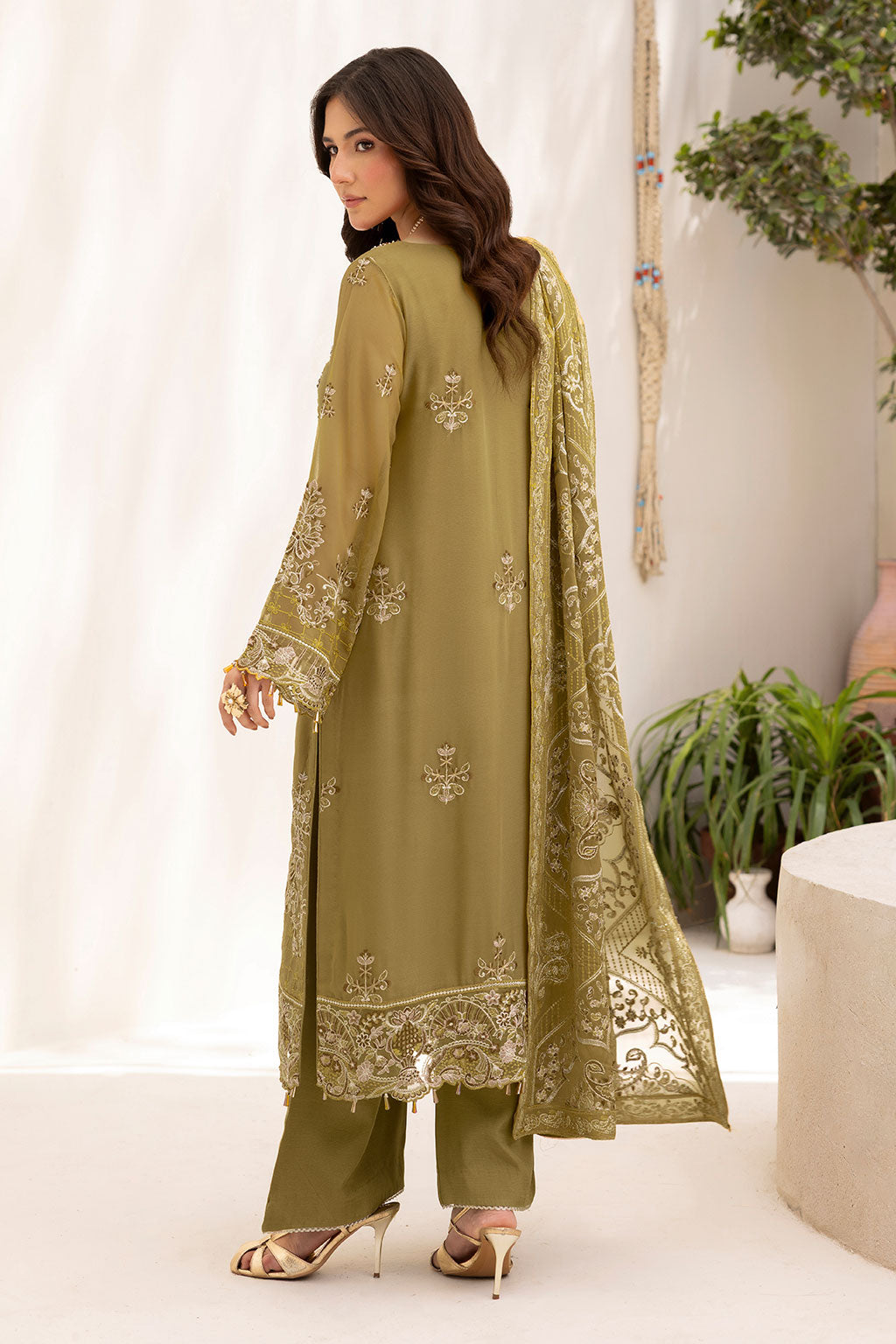 Ramsha | Dastaan Formals | T-508 - Formal Dress - available at Maria Faisal in UK and USA.