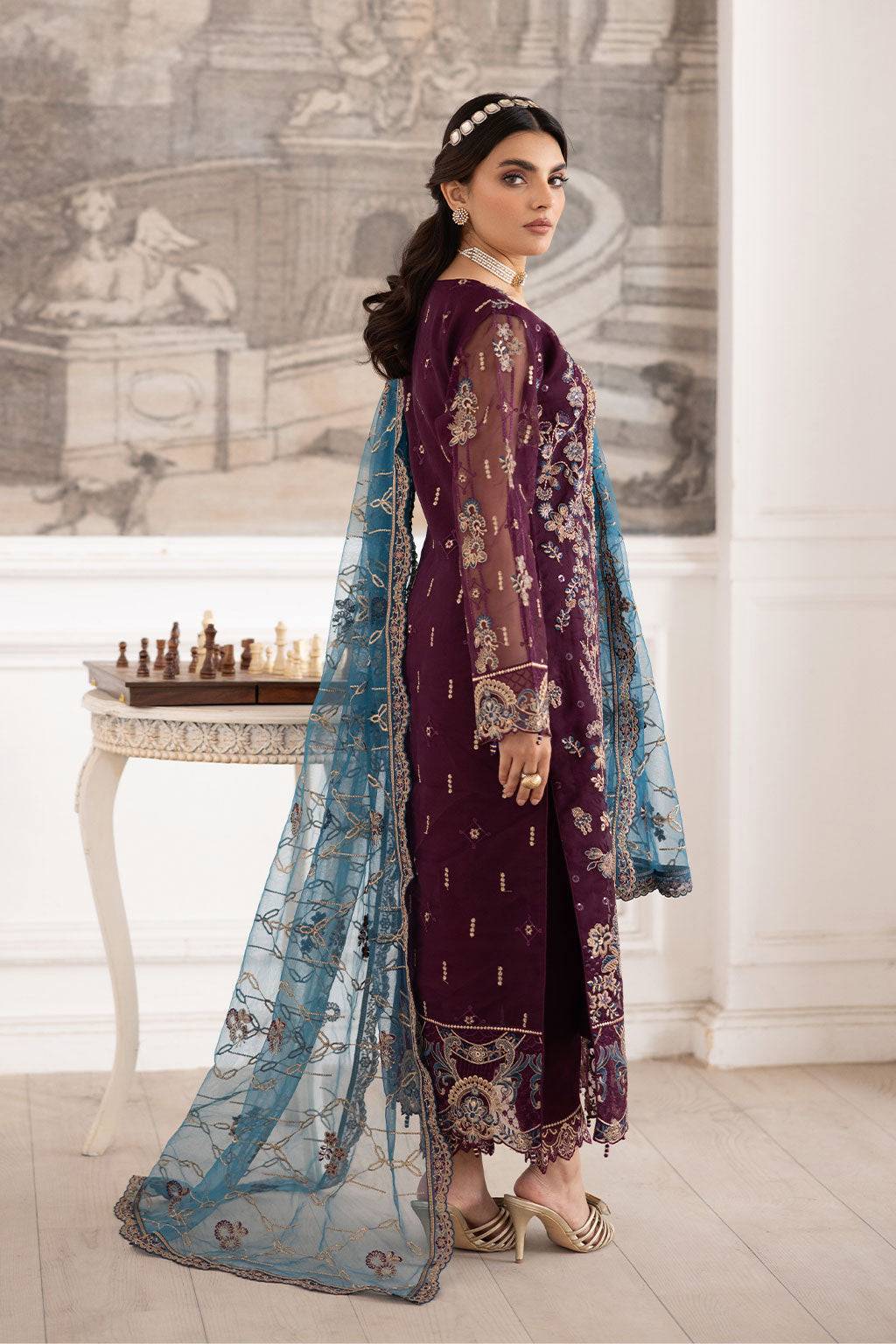 Ramsha | Dastoor Collection | P-210 by Maria Faisal - Registered Vendor of : Ramsha - type : Ladies Clothes - 100% original wedding dresses