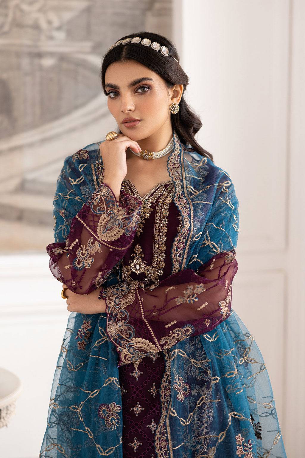 Ramsha | Dastoor Collection | P-210 by Maria Faisal - Registered Vendor of : Ramsha - type : Ladies Clothes - 100% original wedding dresses