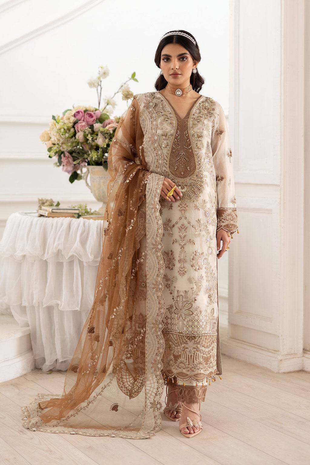 Ramsha | Dastoor Collection | P-209 by Maria Faisal - Registered Vendor of : Ramsha - type : Ladies Clothes - 100% original wedding dresses