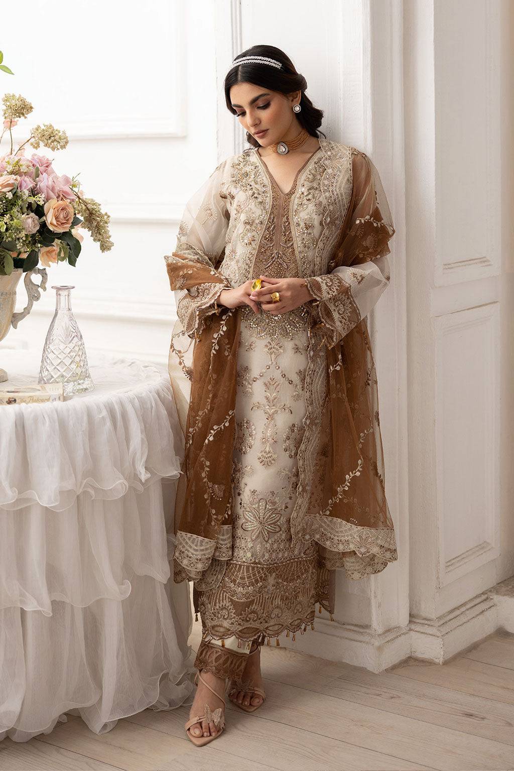 Ramsha | Dastoor Collection | P-209 by Maria Faisal - Registered Vendor of : Ramsha - type : Ladies Clothes - 100% original wedding dresses