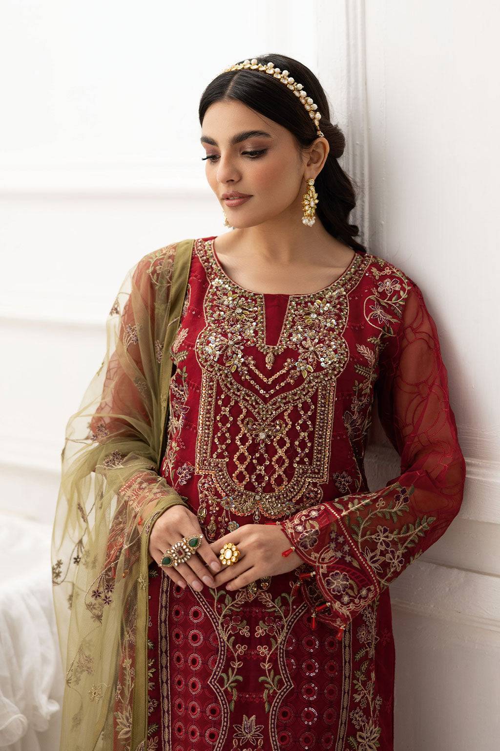 Ramsha | Dastoor Collection | P-204 by Maria Faisal - Registered Vendor of : Ramsha - type : Ladies Clothes - 100% original wedding dresses