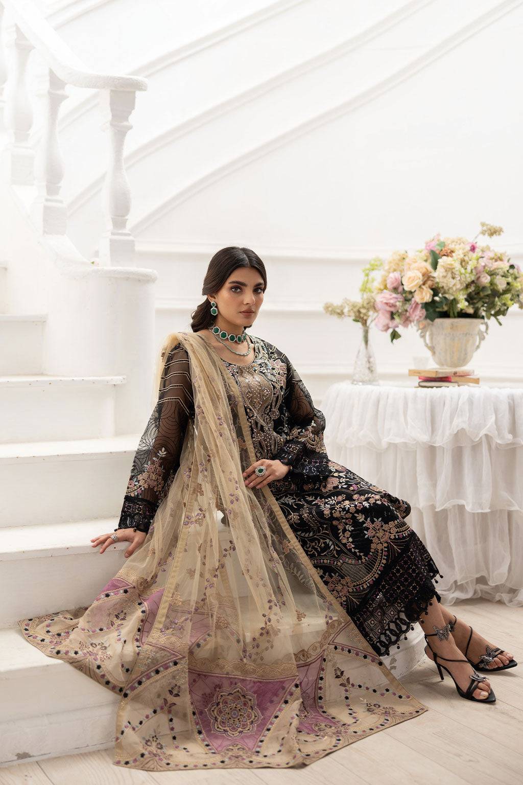 Ramsha | Dastoor Collection | P-206 by Maria Faisal - Registered Vendor of : Ramsha - type : Ladies Clothes - 100% original wedding dresses