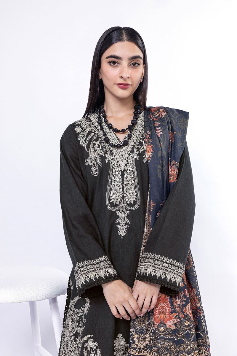 Khaadi | My Winter Mood | DK18 - Ladies Clothes - Maria Faisal