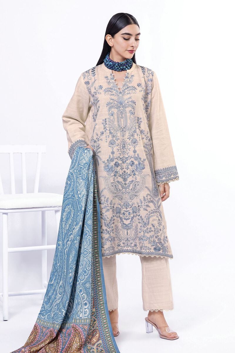 Khaadi | My Winter Mood | DK20M - Ladies Clothes - Maria Faisal