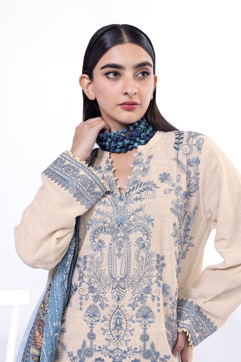 Khaadi | My Winter Mood | DK20M - Ladies Clothes - Maria Faisal