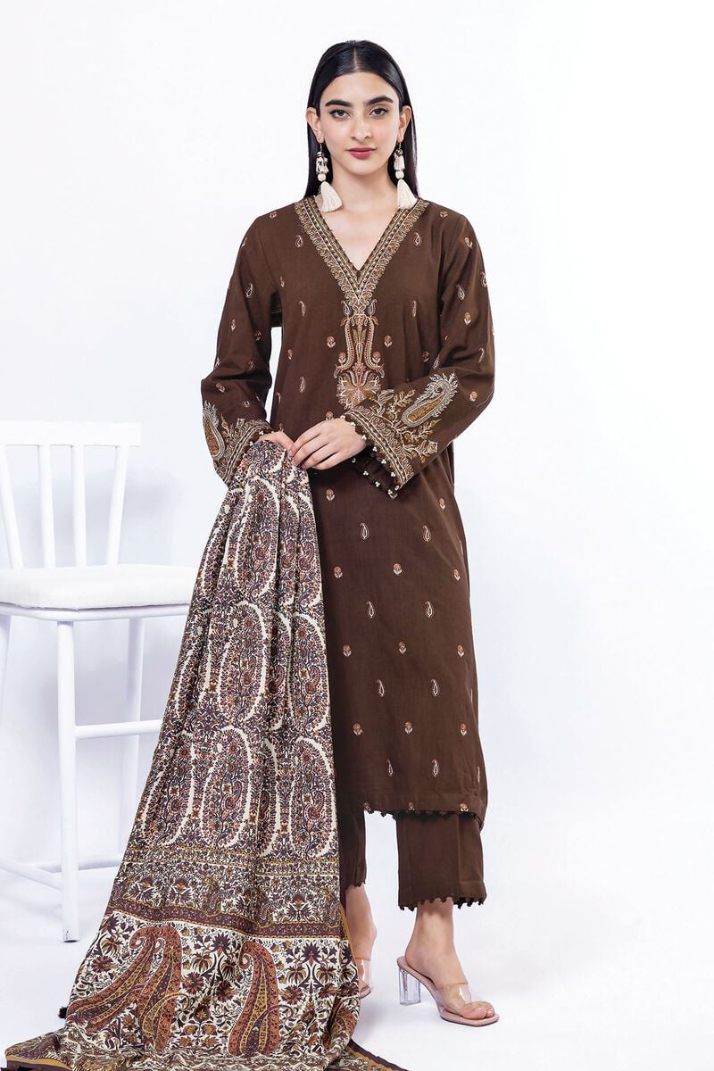 Khaadi | My Winter Mood | DK24 - Ladies Clothes - Maria Faisal
