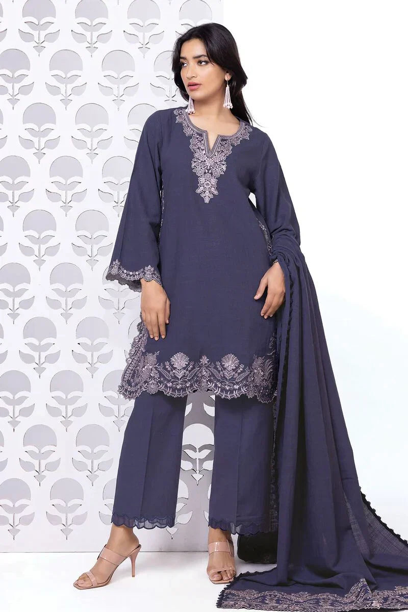 Khaadi | My Winter Mood | DKN07 - Ladies Clothes - Maria Faisal