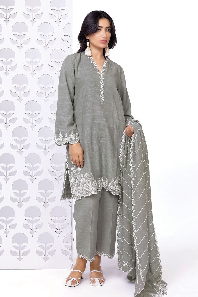 Khaadi | My Winter Mood | DKN15 - Ladies Clothes - Maria Faisal